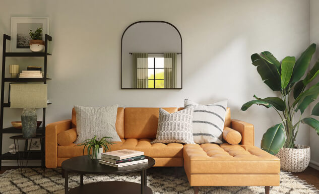 Luxury bedroom with bespoke furnishings